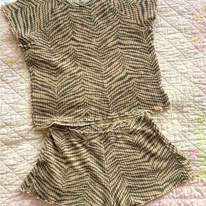 Women’s American Eagle Outfitters Zebra PJs